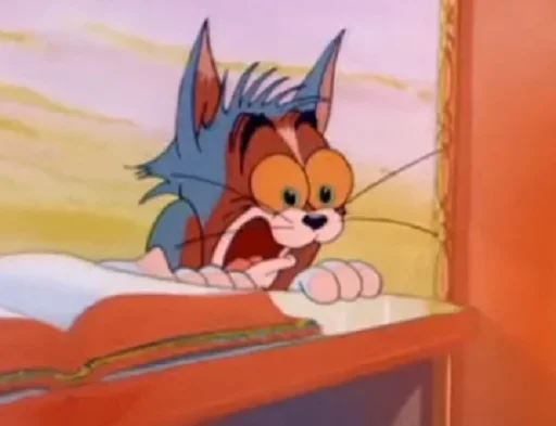 😨 Стикер «Tom & Jerry» для Telegram