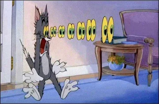 😱 Стикер «Tom & Jerry» для Telegram
