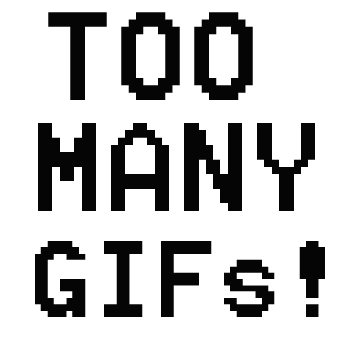 😐 Стикер «Too Many Stickers» для Telegram
