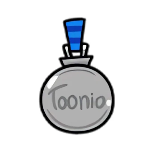 🥈 Стикер «Toonio» для Telegram
