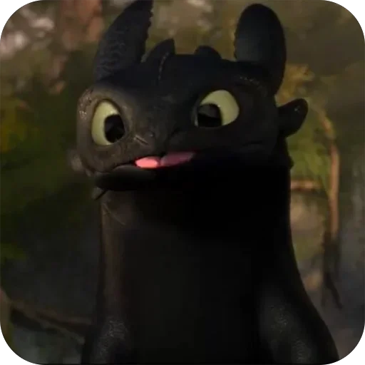 😝 Стикер «Toothless» для Telegram