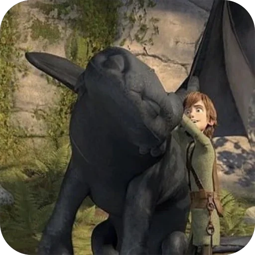 🥰 Стикер «Toothless» для Telegram