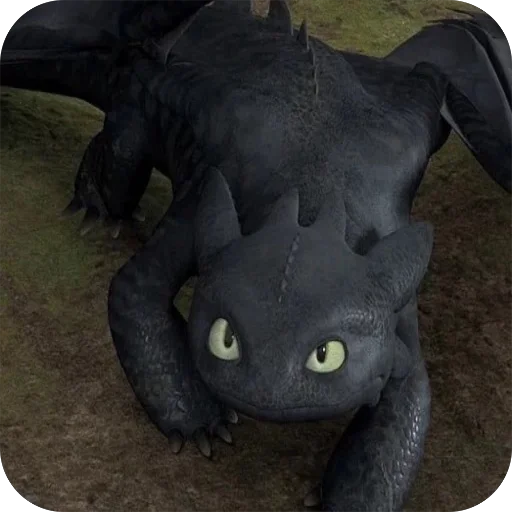😐 Стикер «Toothless» для Telegram
