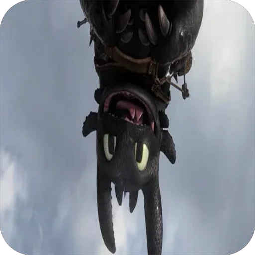 🙃 Стикер «Toothless» для Telegram