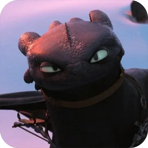 😒 Стикер «Toothless» для Telegram