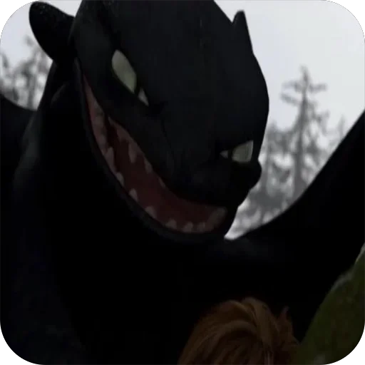 🤬 Стикер «Toothless» для Telegram