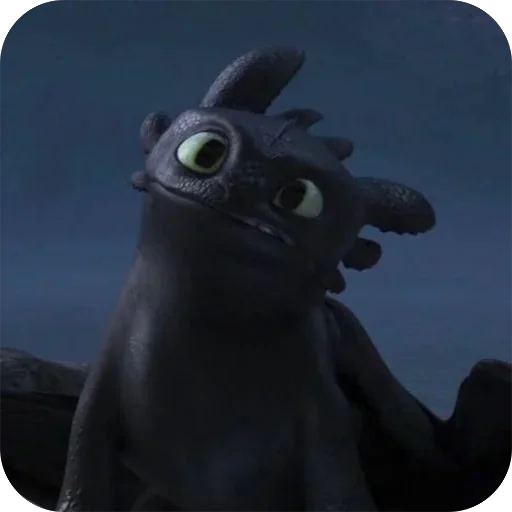 🫤 Стикер «Toothless» для Telegram