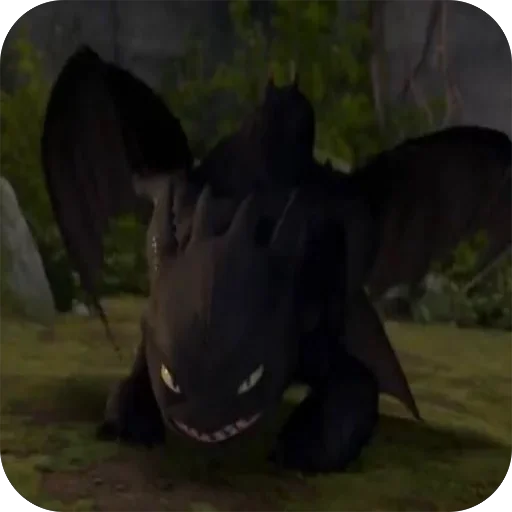 😡 Стикер «Toothless» для Telegram