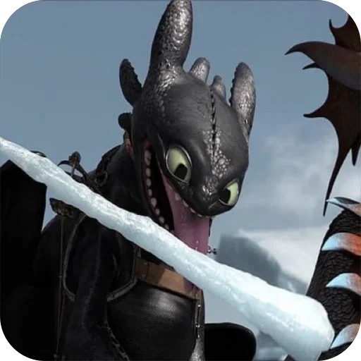 😝 Стикер «Toothless» для Telegram