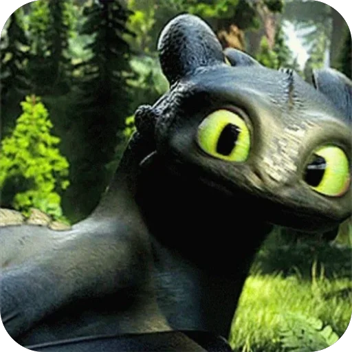 🙂 Стикер «Toothless» для Telegram