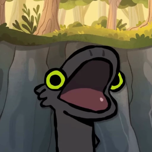 😮 Стикер «Toothless Беззубик» для Telegram