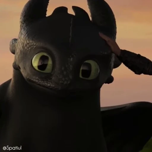 〰️ Стикер «Toothless» для Telegram
