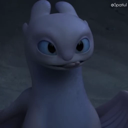 〰️ Стикер «Toothless» для Telegram