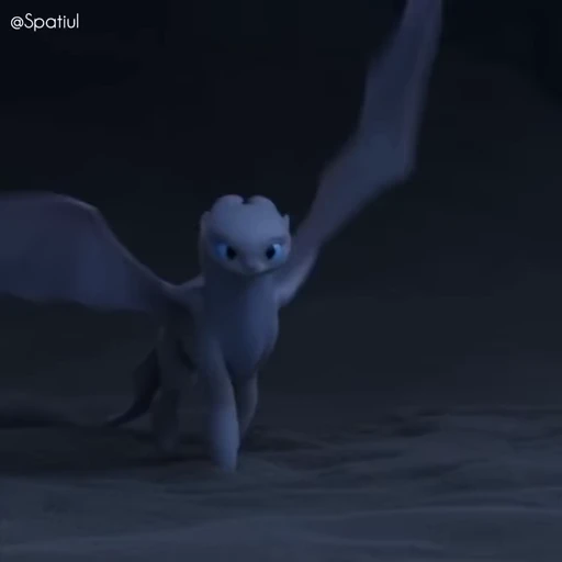 〰️ Стикер «Toothless» для Telegram