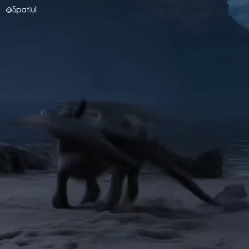 〰️ Стикер «Toothless» для Telegram