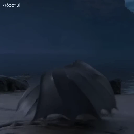〰️ Стикер «Toothless» для Telegram
