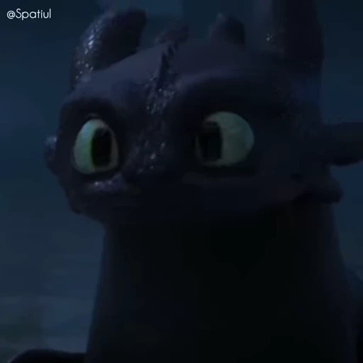 〰️ Стикер «Toothless» для Telegram