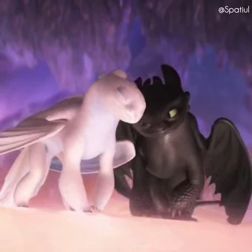 〰️ Стикер «Toothless» для Telegram