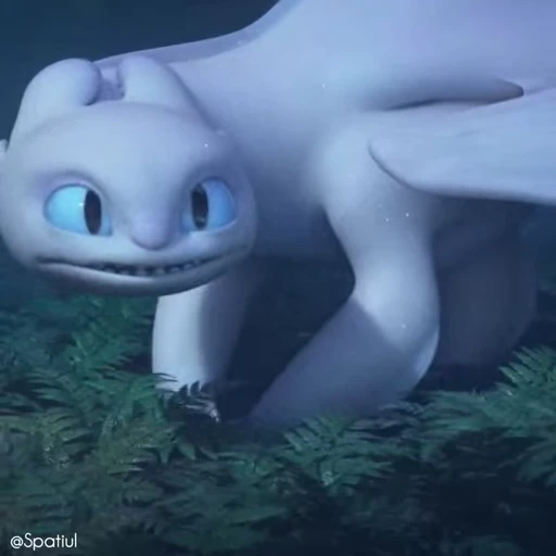 〰️ Стикер «Toothless» для Telegram