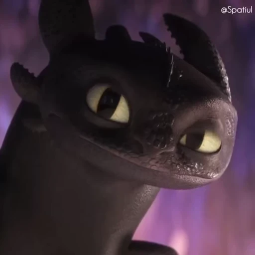 〰️ Стикер «Toothless» для Telegram