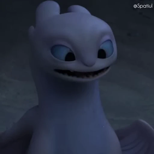 〰️ Стикер «Toothless» для Telegram