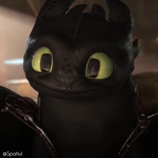 〰️ Стикер «Toothless» для Telegram