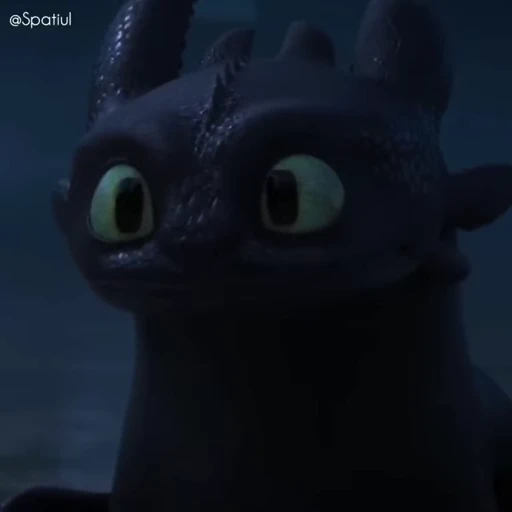 〰️ Стикер «Toothless» для Telegram