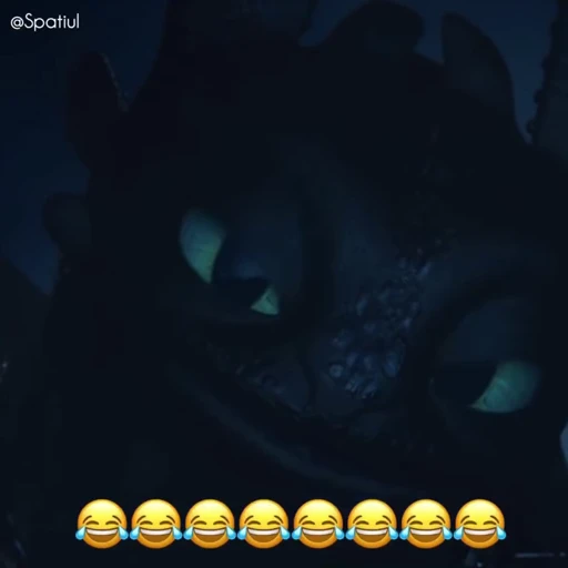 〰️ Стикер «Toothless» для Telegram