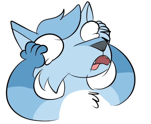 😨 Стикер «Toothpaste» для Telegram