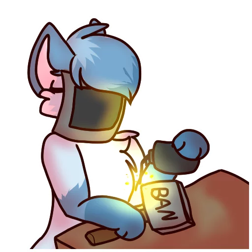 🔨 Стикер «Toothpaste» для Telegram
