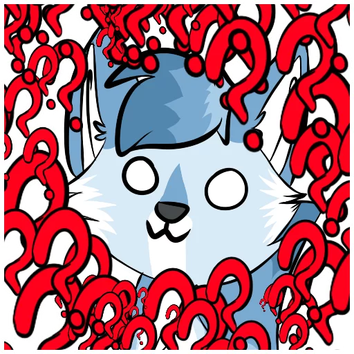 ⁉ Стикер «Toothpaste» для Telegram