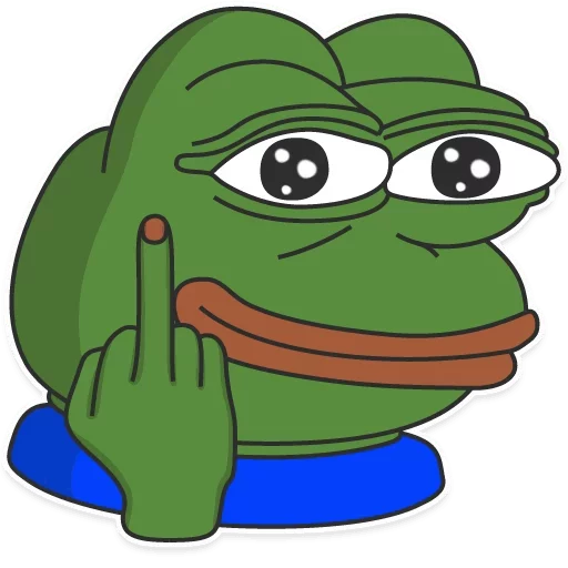 🖕 Стикер «ТОПЧЕГ» для Telegram