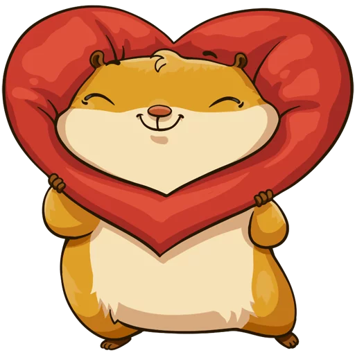 ❤️ Стикер «ТОПЧЕГ» для Telegram