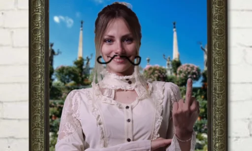 👩 Стикер «Топа Utopia Show» для Telegram
