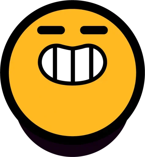 😁 Стикер «Крутые бравл значки» для Telegram
