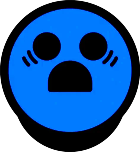 😧 Стикер «Крутые бравл значки» для Telegram