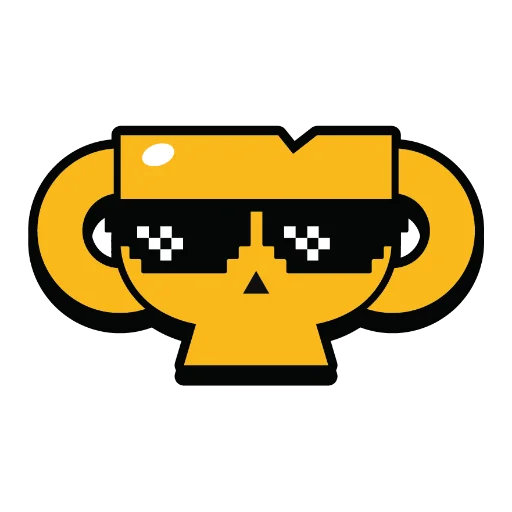 😎 Стикер «Крутые бравл значки» для Telegram