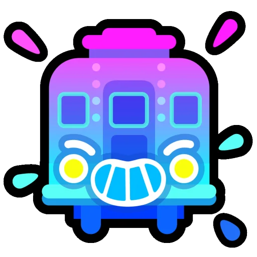 🚆 Стикер «Крутые бравл спреи» для Telegram