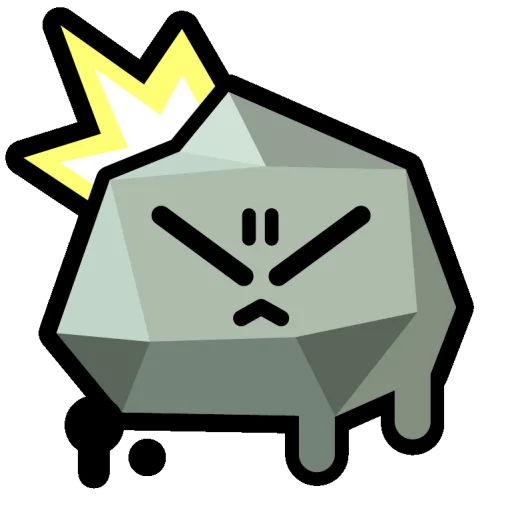 🪨 Стикер «Крутые бравл спреи» для Telegram