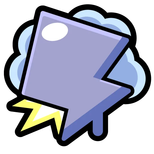 ⚡ Стикер «Крутые бравл спреи» для Telegram
