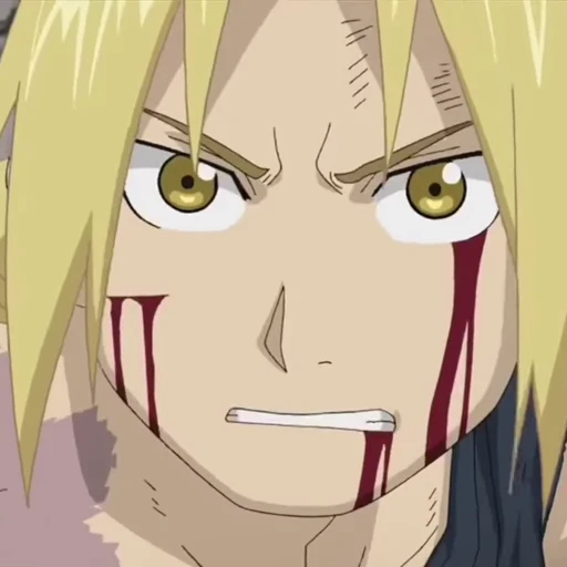 😤 Стикер «Edward Elric» для Telegram
