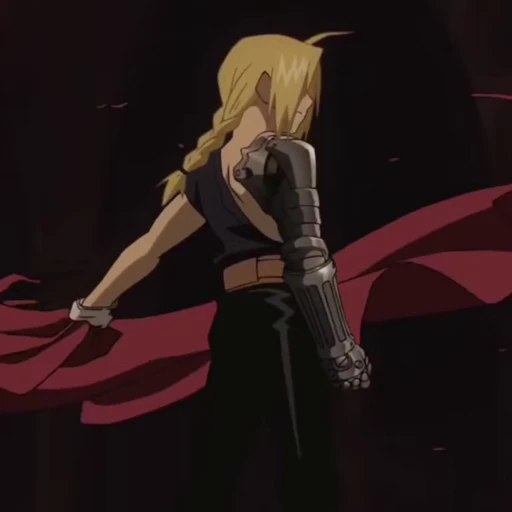 😇 Стикер «Edward Elric» для Telegram
