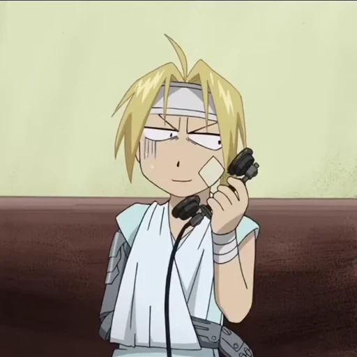😨 Стикер «Edward Elric» для Telegram