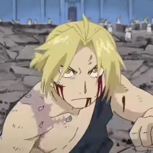 👊 Стикер «Edward Elric» для Telegram