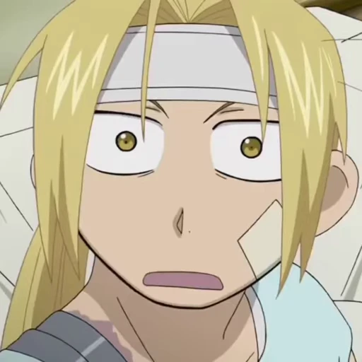 😰 Стикер «Edward Elric» для Telegram