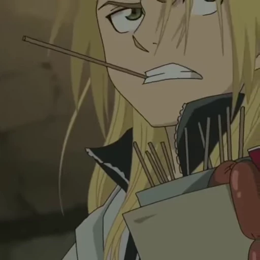 😠 Стикер «Edward Elric» для Telegram