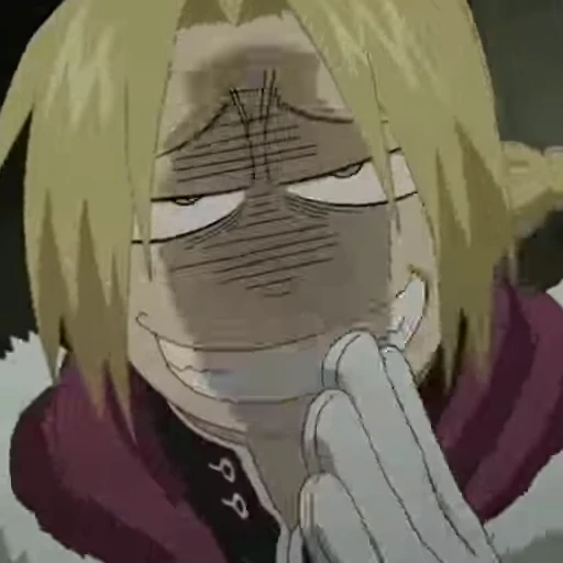 😏 Стикер «Edward Elric» для Telegram