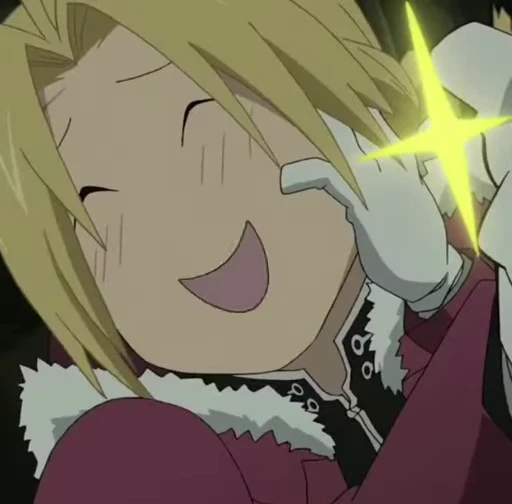 😙 Стикер «Edward Elric» для Telegram