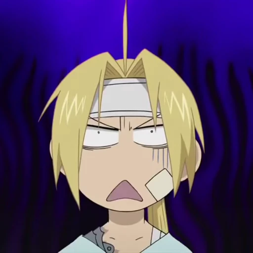 😠 Стикер «Edward Elric» для Telegram