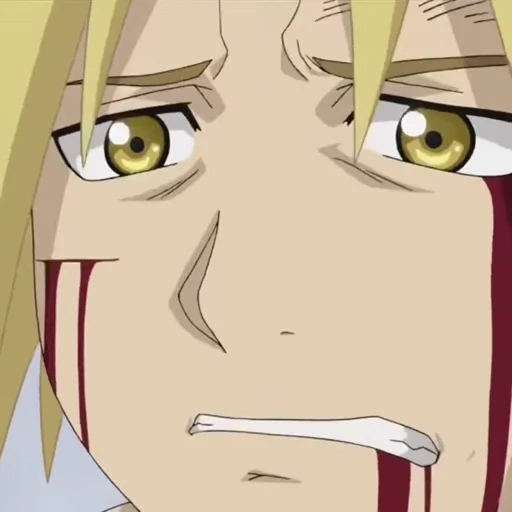 😭 Стикер «Edward Elric» для Telegram